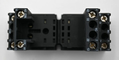 GE PRCG-ES15/2N RELAY SOCKETS W/ SCREW TERMINALS FOR 2 POLE 220912 BOX OF 10PCS