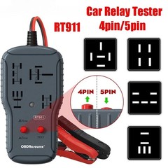 New 12v 24v Automotive Relay Tester 4pin 5pin Super Relay Tester Diagnostic Tool