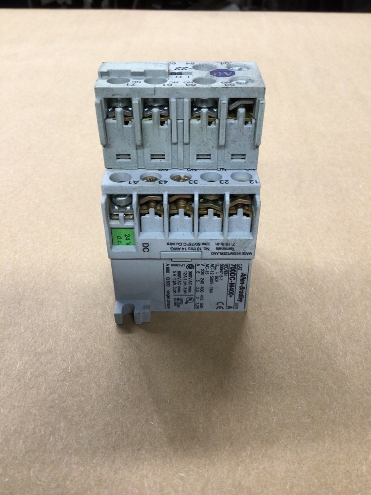 ALLEN BRADLEY RELAY 700DC-M400* SER. A / 195-MA22 #4008J93