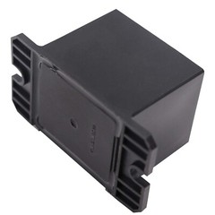 Tnisesm 2PCS Power Relay AC120V Coil 30A SPDT 1NO 1NC 120 VAC with Flange Black