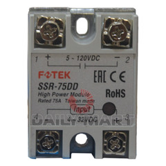 New In Box FOTEK SSR-75DD Solid State Relay