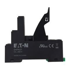 EATON D4PA21 GENERAL PURPOSE PLUG-IN RELAY SOCKET, 8-PIN, 5A, 250V