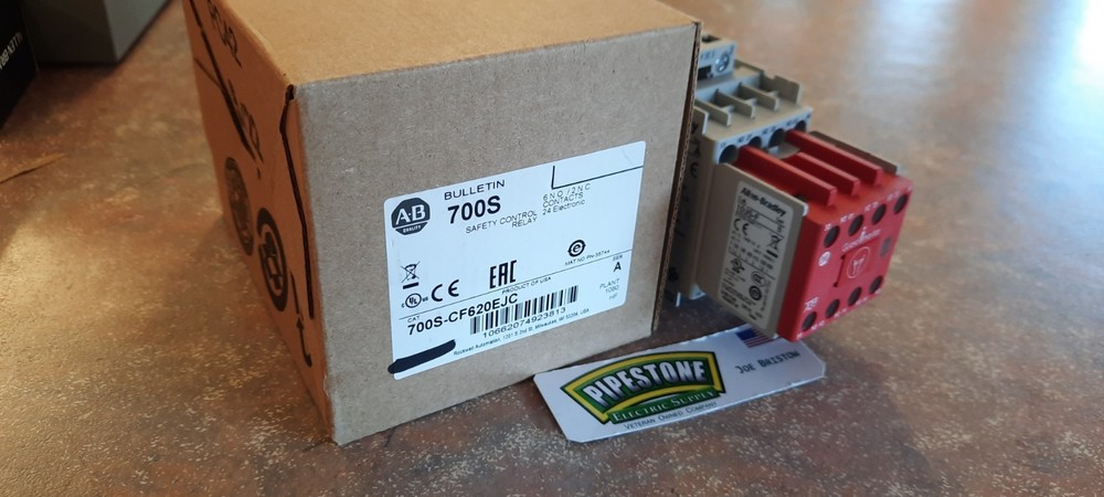 700S-CF620EJC A-B Safety Control Relay NIB Stock in Kentucky