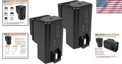 Reliable CA1a-12V-A-5 Replacement Relay 2-Pack: 12V 30A for Various Applications