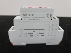US SELLER Gaeyarle GRT8-2T Double Delay On Timer Relay AC230V AC/DC12V-240V DPDT