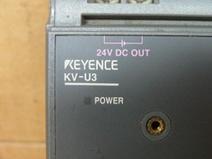 Keyence Power Supply 100-240Ac 24Vdc 1.4Amp. Cat No. Kv-U3