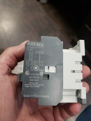 ABB N22E 110-120V Coil Contactor Relay With CAL5 Auxiliary Contact