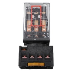 Silver Alloy Contact MK3PI MK3P 220VAC Relay 11 Pin 10A 250VAC With Socket Base