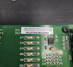 GE MULTILIN UR300 FRONT PANEL 12A0-0001-E1 C60 BREAKER MANAGEMENT RELAY