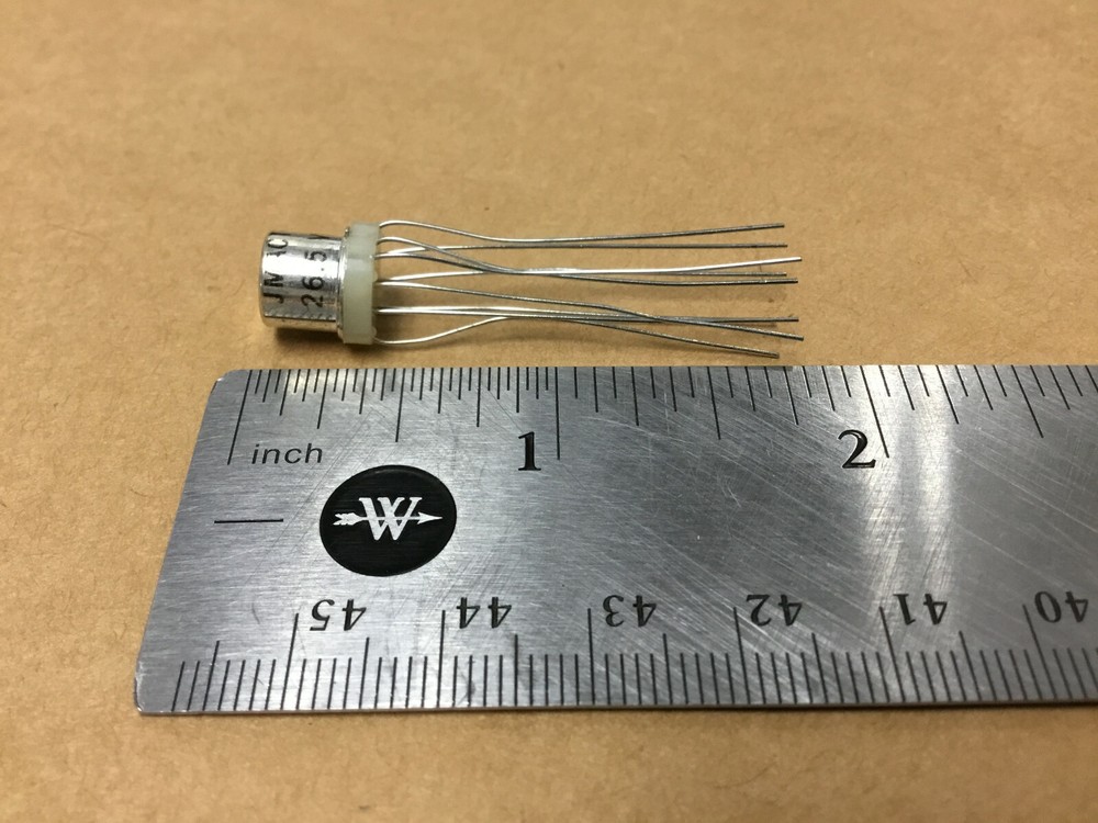 (1 PC) HI-G M28776/1-036L Relay DPDT 1ADC/0.25AAC 26.5VDC 1.56KOhm MFG CERTS
