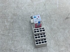 Carlo Gavazzi RMI A 210 24Vdc DPDT Relay 10a 250Vac w/ ABB CR-M4LC Base Lot of 6