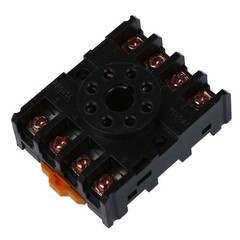 3X 8 Round Pin 8-Pin PF083A Relay Base Socket L8W19367