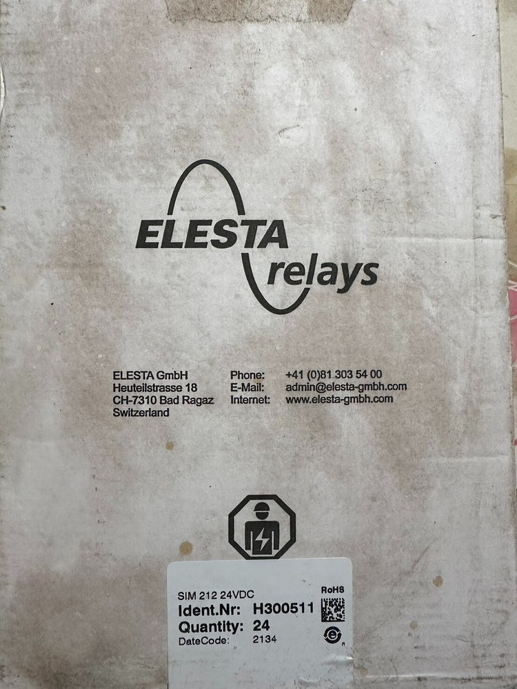 relay elesta sm212