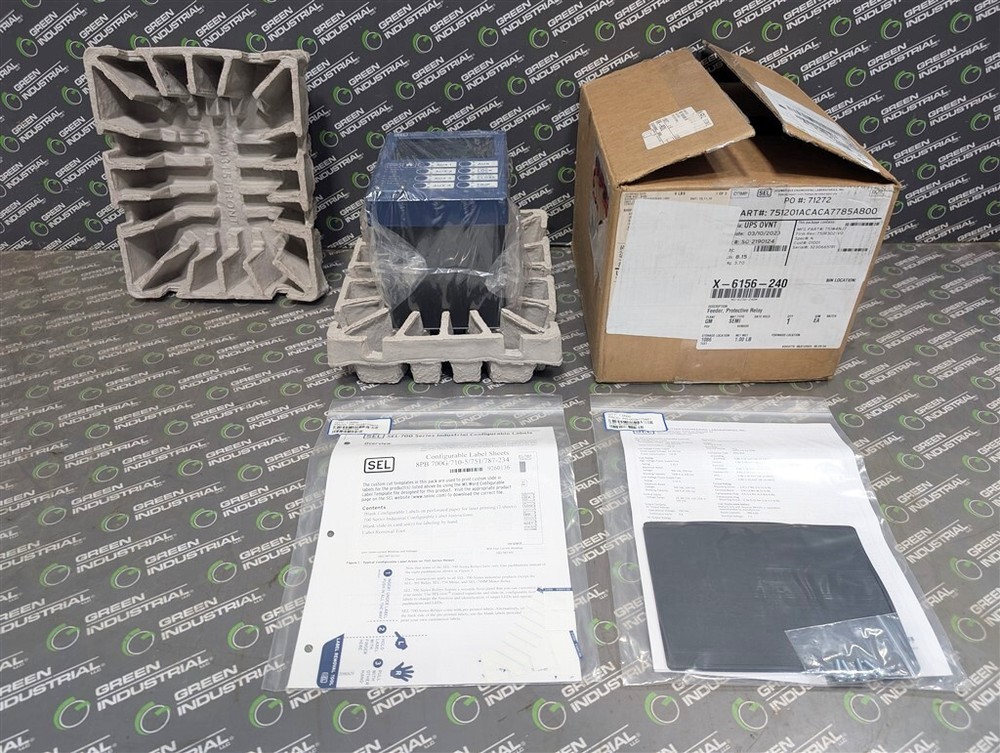 NEW Schweitzer SEL-751 Feeder Protection Relay 751201ACACA7785A800 751#4NJ7