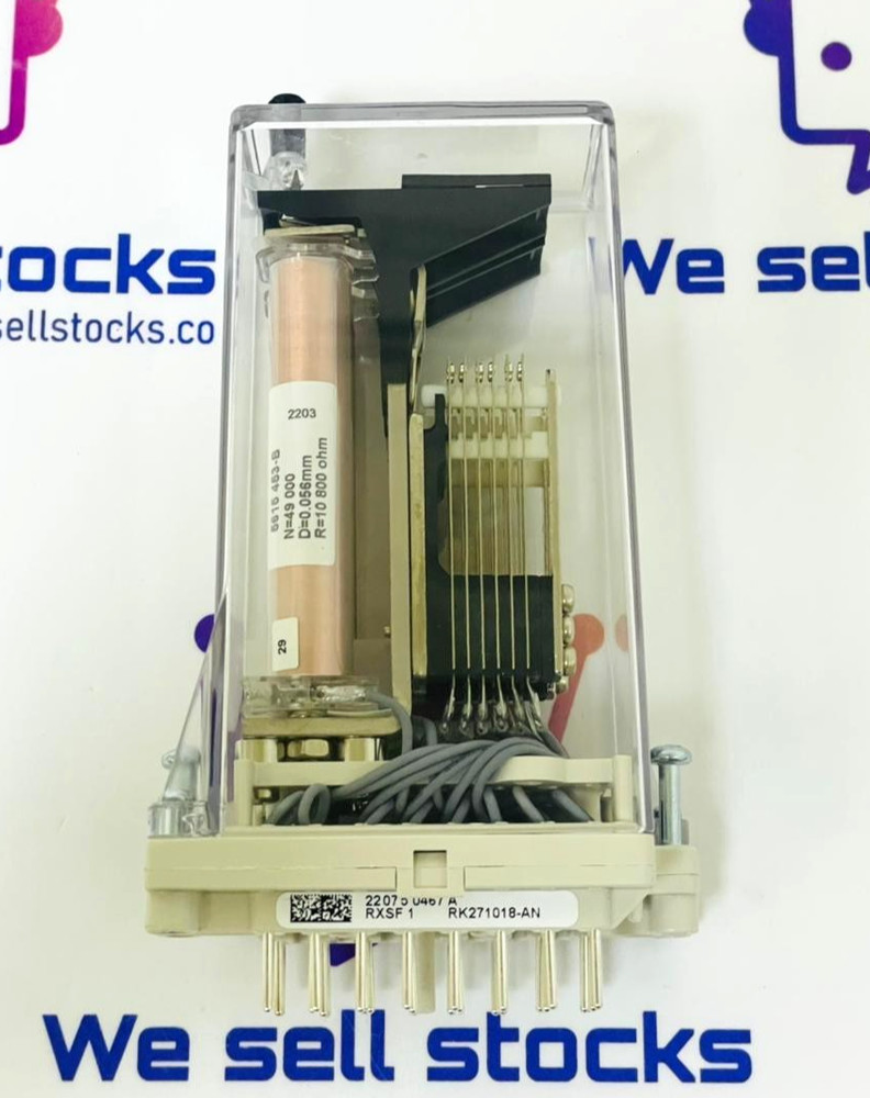 ABB RXSF1 Electromechanical Relay Module RK271018-AN 110–125V DC