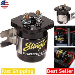 Heavy Duty 200A Battery Relay Isolator – Marine Powersports, Water-Resistant,…