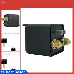 120 Amp 12V Continuous Duty SPST 4 Pin High Power Relay For Vehicle Split
