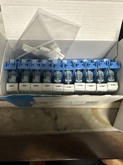 Finder Type 95.03 Socket + 40.31.7024.0000 Relay 12A 250V Lot of Ten (10)