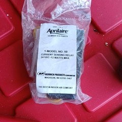 Aprilaire Model No. 50 Current Sensing Relay 24VAC 12W Humidifier Part