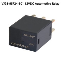 1Pcs VJ28-95F24-S01 Plug-in Automotive Connectivity Power Relay 20A 12V 5Pin New
