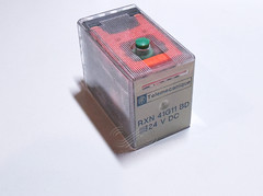 RXN41G11BD Telemecanique Miniature Plug-in Relay 24VDC 4PDT 6A 125VDC/250VAC