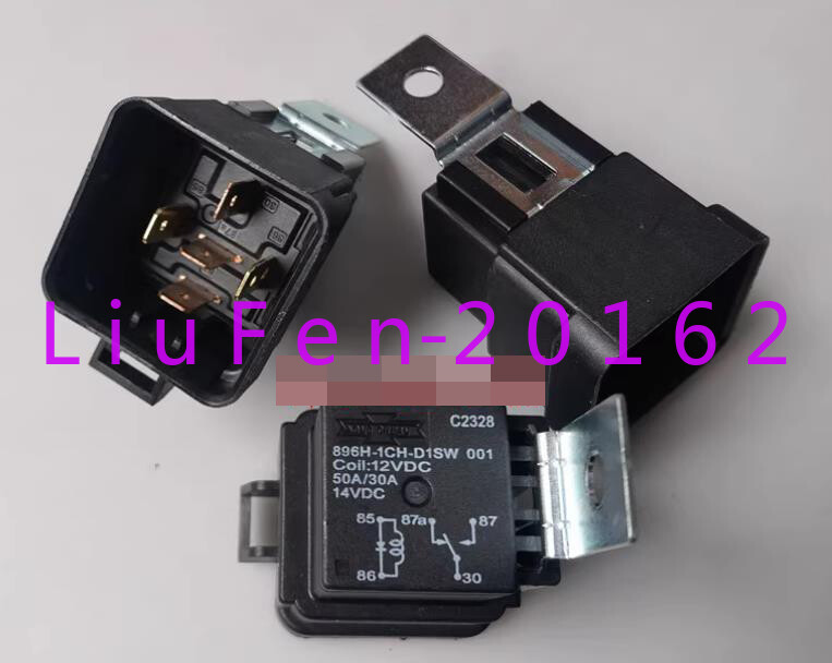 1PC New 896H-1CH-D1SW 001 12VDC Relay 5 Pin 50A/30A
