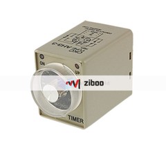 AH3-3 Power on Delay Timer Time Relay 0~30 Second DPDT 8 Pin AC 220V✦Kd