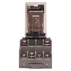 Lot of 5 Omron MY4N 24DC Power Relay 4PDT, 250VAC/125VDC, 3A, 24VDC Coil