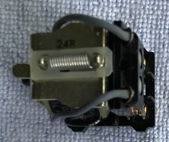 CDE 302A10-12 RELAY 2 PDT 12VAC 8-Blade 24 ohm 10A 1/4Hp