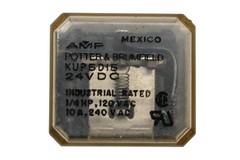 Potter & Brumfield KU-90075, KUP5D15 1/4HP 10A Relay