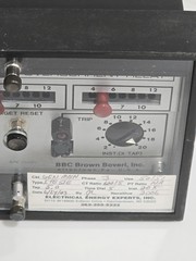 ITE Brown Boveri 51E Circuit Shield Overcurrent Relay 223T3391 24VDC 50/60Hz BBC