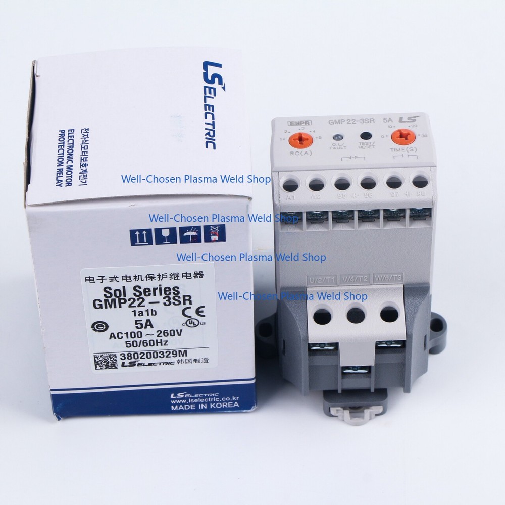 LS Thermal overload relay GMP22-3SR 1A1B 5A AC100-260V NEW