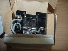 DAYTON 5Z434 Relay, Power , 1 HP @ 120 V , 25 AMP CONTACT AMP RATING .