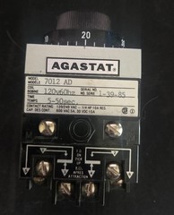 AGASTAT 7012AD Timing Delay Relay 5-50 sec – 120v 60HZ