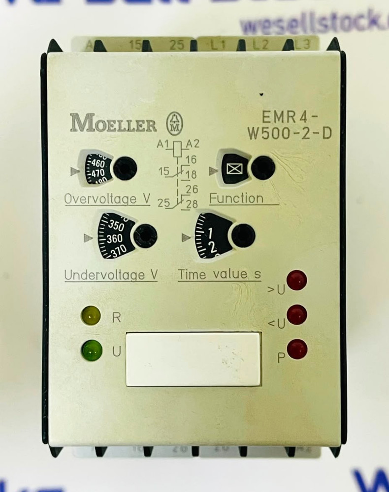 Moeller EMR4-W500-2-D 3-Phase Voltage Monitoring Relay 300-500V
