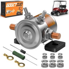 GODCTSUP EZGO 36V Solenoid Relay with Resistor&Diode, Fits silver