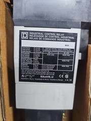 New SQUARE D 8501X060LV02 CONTROL RELAY VOLTAGE 110V