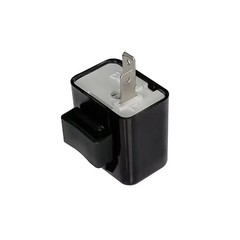 LUPING 12V 2PCS Adjustable 2 Pin Prong Flasher Replacement Compatible with LED E