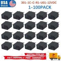 Lots of For Song Chuan Automotive Relays SPDT 35A 12VDC 301-1C-C-R1-U01-12VDC