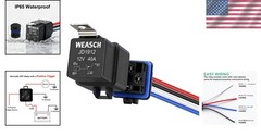 Durable Waterproof 12V Relay Kit with 40A Current Rating for Vehicles and Boats