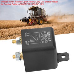 WM686 100A Normal Open Car Starter Relay For Control Battery ON/OFF DC12V.