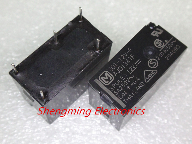 10pcs 5pins 12V JQ1-12V-F AJQ1341F =JQ1P-12V-F 5A Panasonic Relay