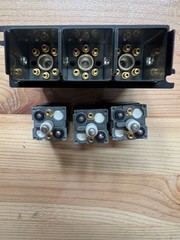 KORRY MFG. 211-611-1707-004 Mil. Spec. LIGHTED PUSH BUTTON SWITCH, RARE ITEM.