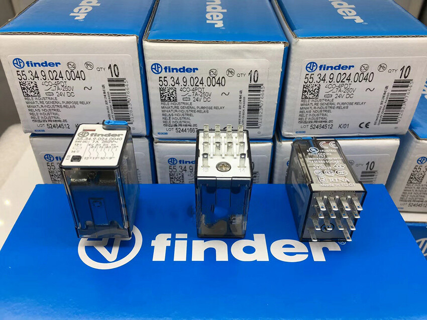 1PC Finder 55.34.9.024.0040 Power Relay 14 Pins 24VDC 7A 250V