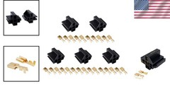 5 Pin 12V Car Relay Socket 30A/40A Pack of 5 with Copper Contact