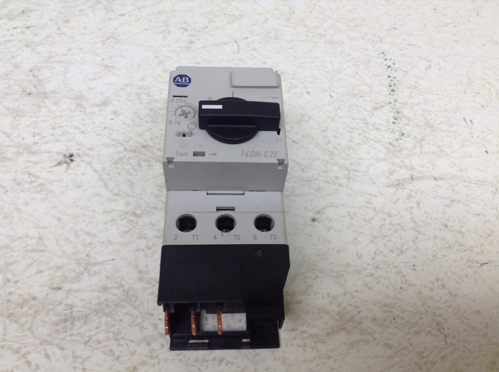 Allen Bradley 140M-C2E-A25 .25 A Motor Circuit Protector 140MC2EA25 140M (TB)