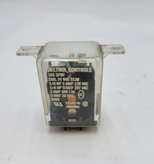 Deltrol Controls 165 SPDT 23145-70 Plug-In Relay 1/8HP 120 Volt 5 Amp Coil 24VAC