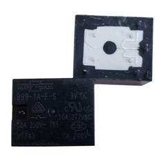 2Pcs SONG CHUAN 899-1A-F-C G27 899-1A-F-S 9VDC Power Relay 10A 277VAC 4Pins