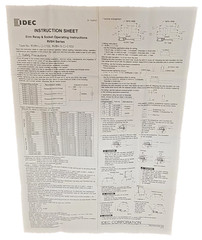 IDEC (10 Pack) RV8H-L-D24-C1D2 Relay/Sockets