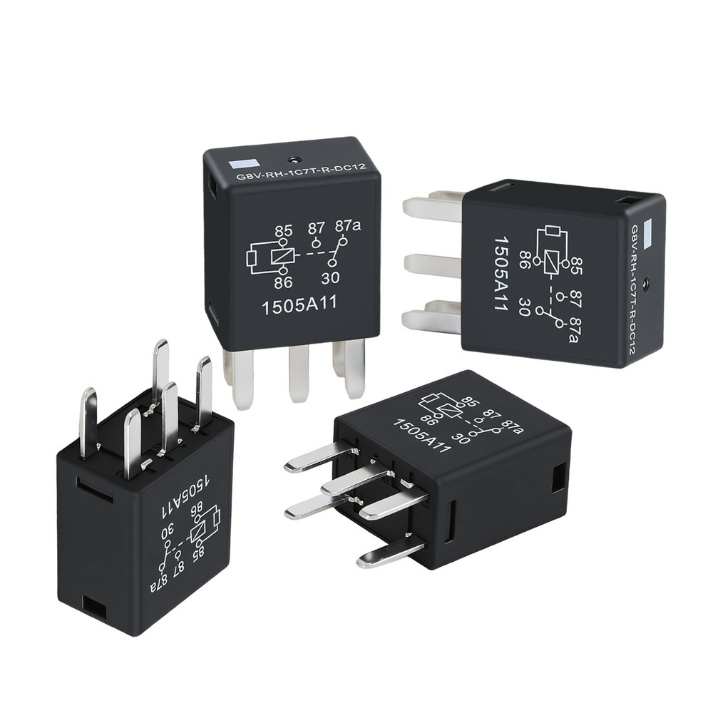 4PCS Main Harness Relays 5Pins 12V for Seadoo GTX 155 RXP RXT 215 230 255 260
